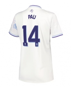 Billige Fotballdrakt Aston Villa Pau Torres #14 Replika Tredjedrakt Dame 2025-26 Kortermet Billige Fotballdrakt Aston Villa Pau Torres #14 Replika Tredjedrakt Dame 2025-26 Kortermet